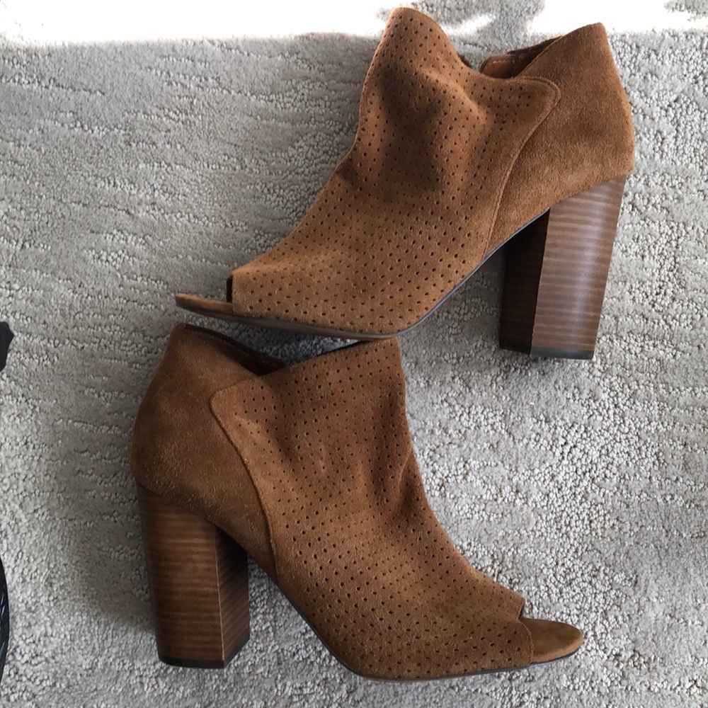 Brown booties